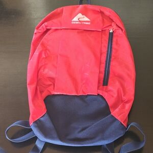 Ozark Trail Red and Navy Everyday Backpack